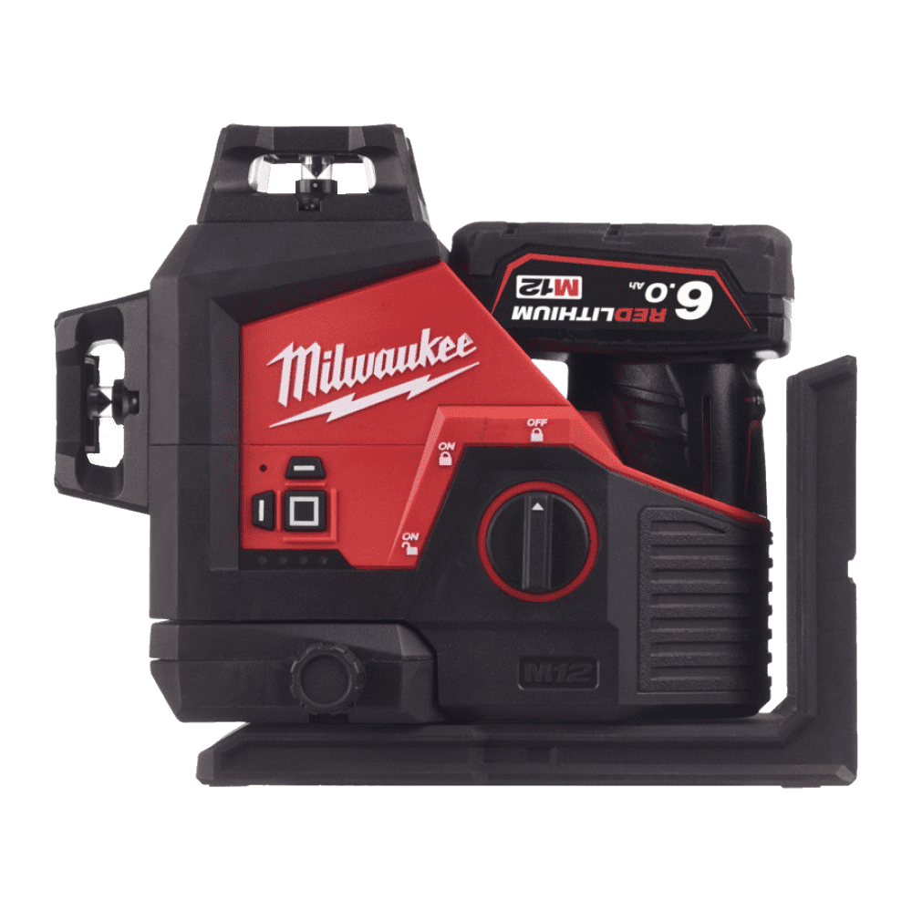 Nivela laser verde cu 3 linii cu 1 acumulator Milwaukee M123PL-601C Nivela laser verde cu 3 linii cu 1 acumulator Milwaukee M123PL-601C