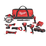 Set 7 scule cu 3 acumulatori M18 FPP7G3-503B