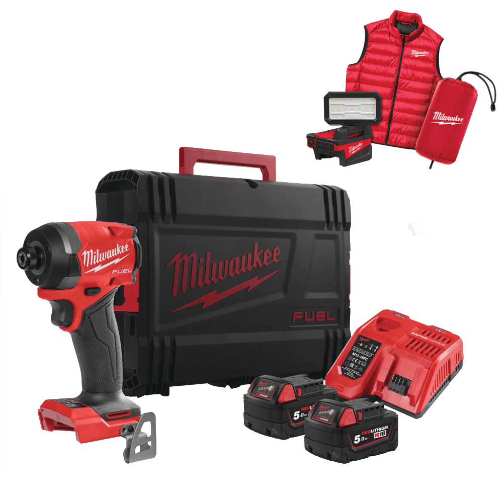 Masina de insurubat cu impact cu 2 acumulatori Milwaukee M18 FID3MC-502X Masina de insurubat cu impact cu 2 acumulatori Milwaukee M18 FID3MC-502X