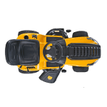 Tractor de tuns gazon pe benzina Cub Cadet LT3 PS107