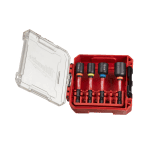 Set 4 chei tubulare magnetice 1/4 Shockwave Impact Duty Milwaukee 1 Set 4 chei tubulare magnetice 1/4 Shockwave Impact Duty Milwaukee