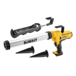 Pistol aplicare silicon fara acumulatori DeWalt DCE581N