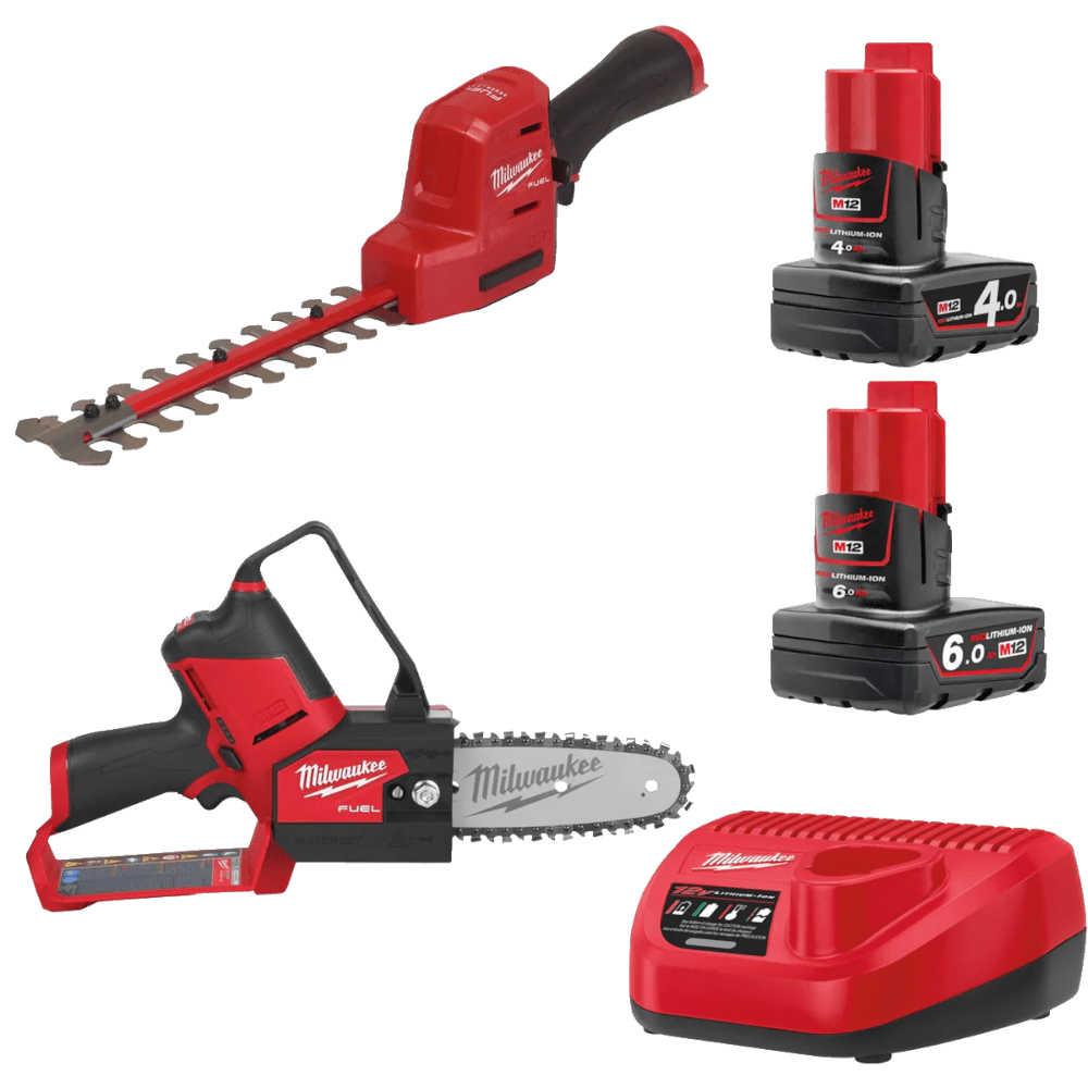 Set 2 scule cu 2 acumulatori Milwaukee M12 FPP2OP2-642 Set 2 scule cu 2 acumulatori Milwaukee M12 FPP2OP2-642