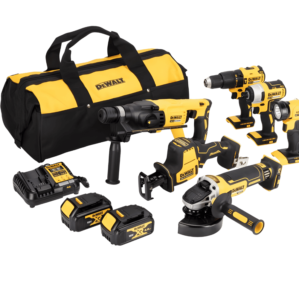 Set 6 scule cu 2 acumulatori Dewalt DCK607M2 Set 6 scule cu 2 acumulatori Dewalt DCK607M2