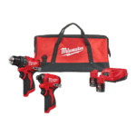 Set 2 scule cu 2 acumulatori Milwaukee M12 BLPP2D-202B 1 Set 2 scule cu 2 acumulatori Milwaukee M12 BLPP2D-202B