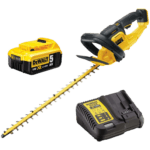 Foarfeca pentru gard viu cu un acumulator DeWalt DCMHT562P1