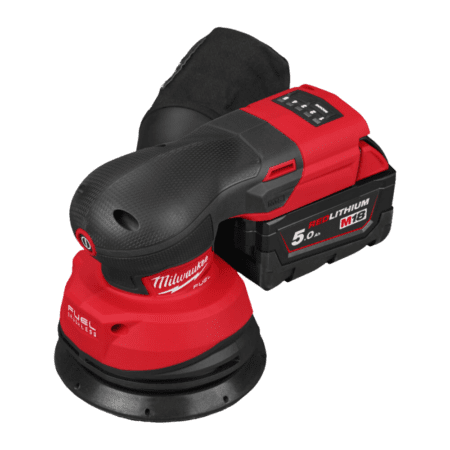 Slefuitor orbital cu 2 acumulatori Milwaukee FUEL M18 FROS125-502X